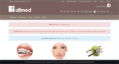 Desktop Screenshot of alldent.com.pl