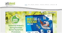 Desktop Screenshot of alldent.com.au